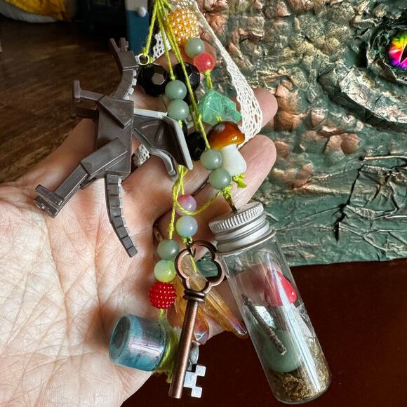 Handmade Dragon Junk Journal, Scrapbook With Tea Dyed Paper - Picture 9 of 9